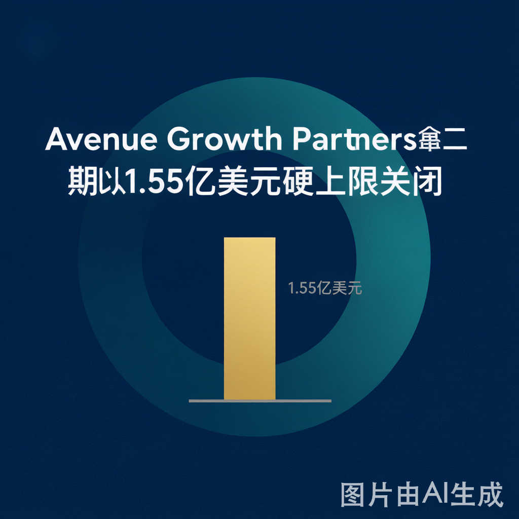 美国成长型股权基金Avenue Growth Partners二期以1.55亿美元硬上限关闭：垂直AI策略驱动LP超额认购