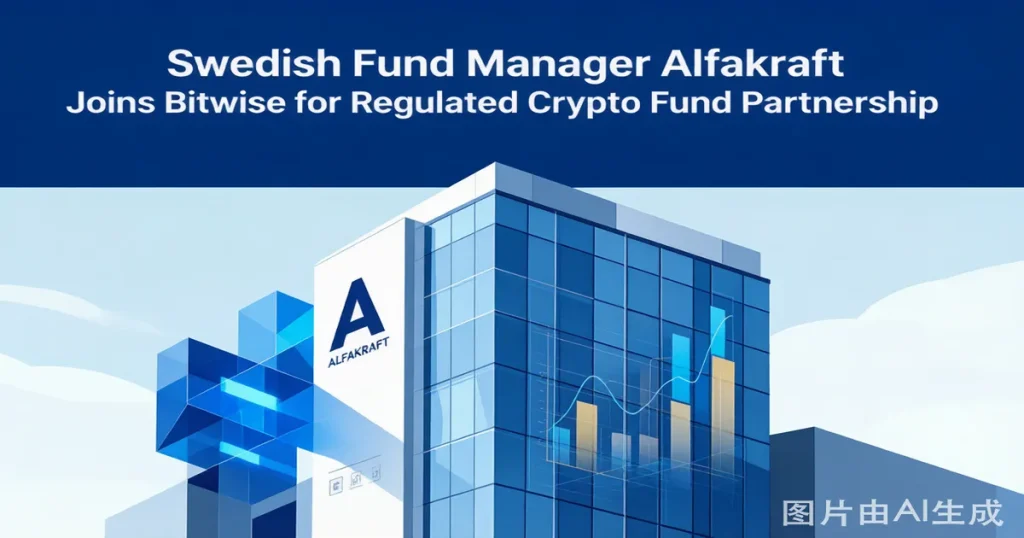 北欧资管Alfakraft携手Bitwise进军欧洲机构数字资产市场：MiCA框架下的加密基金配置新通道