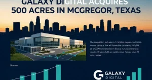 Galaxy Digital德克萨斯500英亩第二数据中心园区：加密矿业巨头的AI基础设施转型与机构基金的另类配置信号
