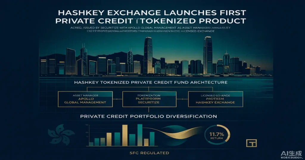 HashKey Exchange上线首只私募信贷代币化产品ACRED:Securitize发行+Apollo基金管理,香港持牌交易所的另类资产代币化信号