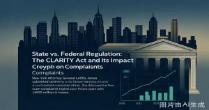 纽约州总检察长Letitia James警告CLARITY Act将削弱州级加密执法：联邦优先权与州投资者保护的法理博弈