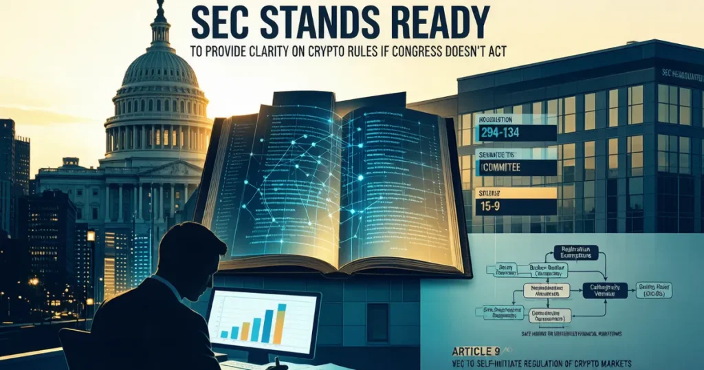 SEC主席Atkins明确表态:若CLARITY Act搁浅,SEC已「准备就绪」自行制定加密市场规则