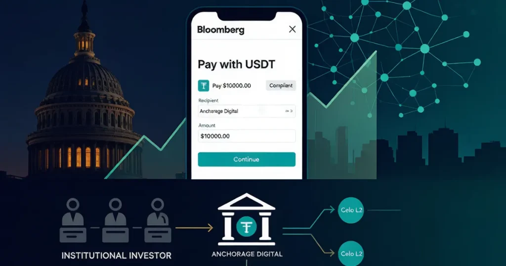 Tether合规稳定币USAT首次跨出以太坊:Celo网络部署对加密基金受监管结算基础设施的信号意义