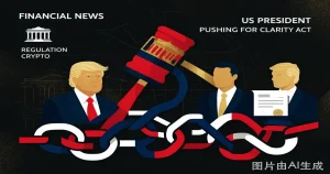 Trump白宫会见参议员亲自推动CLARITY Act：8月休会前最后冲刺窗口与加密基金的79%投票概率评估