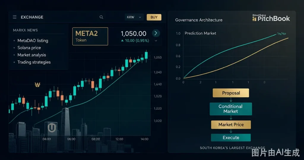 Upbit上线META2:Solana生态Futarchy治理协议的韩国交易所合规路径与加密基金配置信号