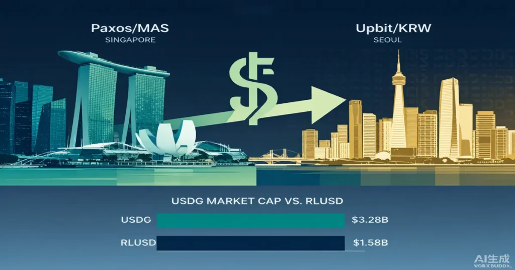 Upbit上线Paxos美元稳定币USDG:MAS监管范式对韩国加密基金结算基础设施的重构信号
