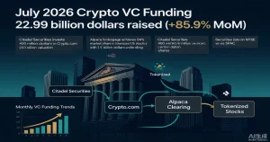 代币化股票市场的隐藏基础设施层：Alpaca 94%托管垄断与Citadel 4亿美元入场如何重塑加密基金的代币化资产配置路径