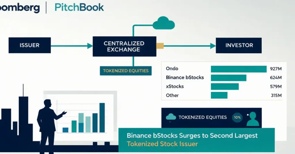 币安 bStocks 上线两月登顶第二大代币化股票发行方：加密基金如何评估中心化交易所代币化证券的对手方与合规风险