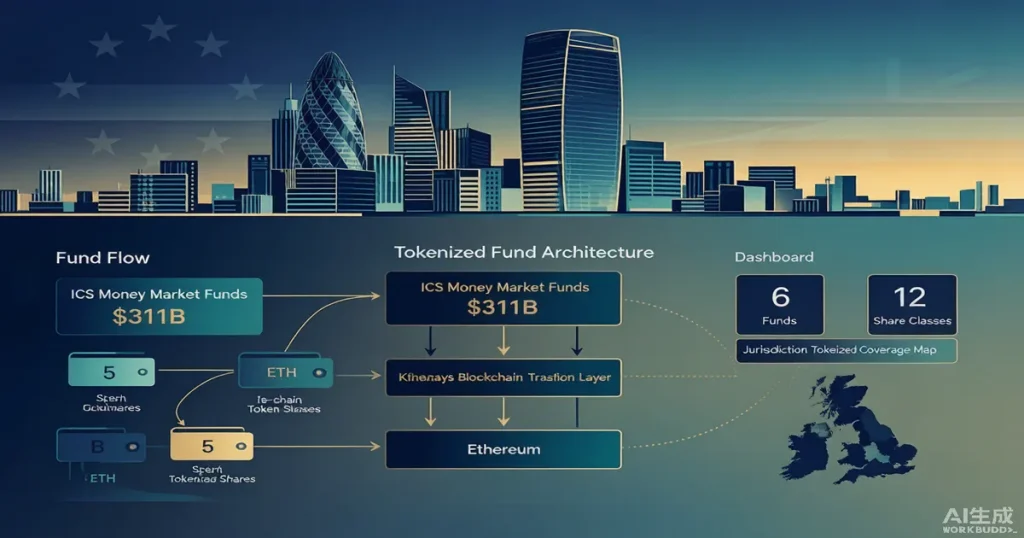 BlackRock推出欧洲3,110亿美元代币化货币市场基金:Ethereum+Kinexys架构下代币化基金从「证明可行性」到「证明可规模化」的转折点