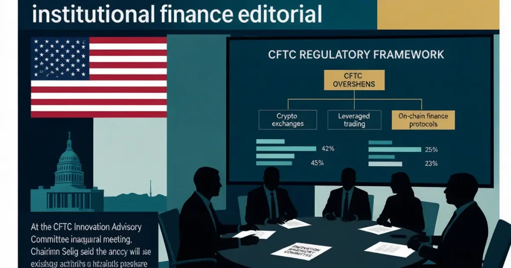 CFTC 创新咨询委员会首会释放信号：主席已指令起草加密市场结构规则