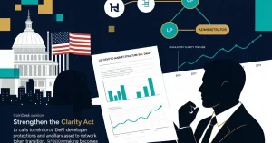 美国 CLARITY Act 如何补强？CoinDesk 观点文章呼吁强化 DeFi 开发者保护与代币过渡条款