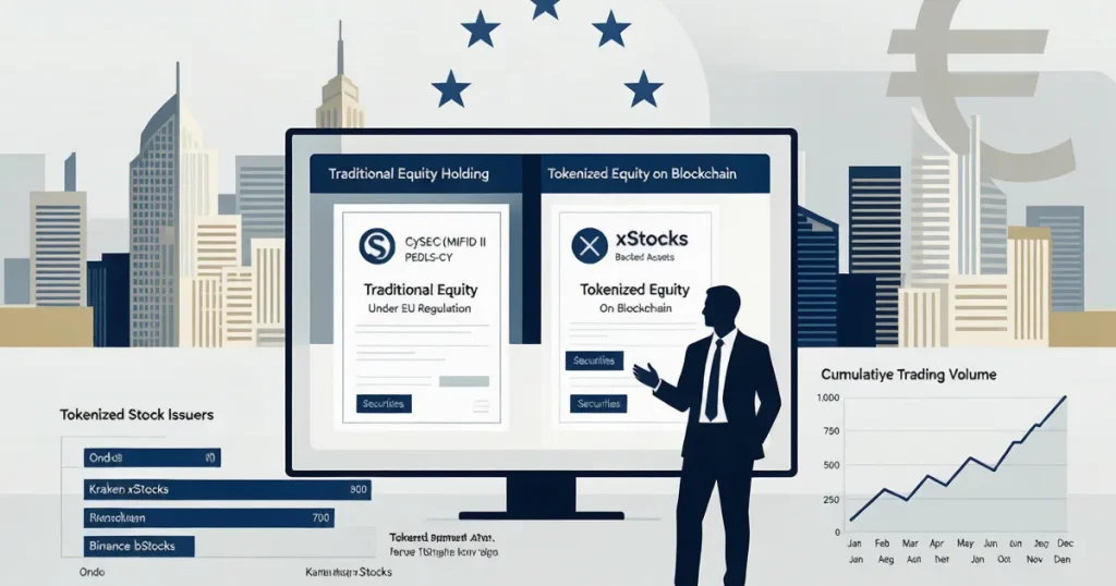 欧盟 EEA 投资者在 Kraken 同时持有传统美股与 xStocks 的法律架构切割：MiFID II 与百慕大牌照下的两种权利主张与离岸基金配置要点