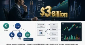 Robinhood Chain 上 Lighter Perp 突破 30 亿美元交易量：去中心化永续协议对加密基金交易与托管架构的启示