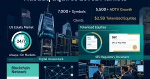 Nasdaq收购美国第三大ATS LeveL Markets：「永续市场」架构如何重构代币化证券的基金结算层