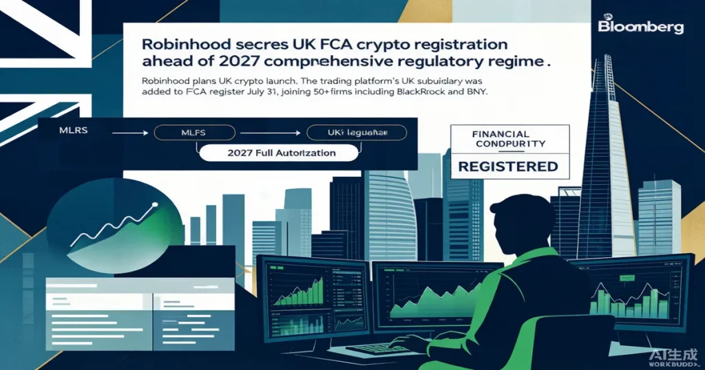 Robinhood 获英国 FCA 加密资产注册:MLRs 过渡期抢滩与 2027 全面授权制的基金合规对标