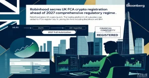 Robinhood 获英国 FCA 加密资产注册：MLRs 过渡期抢滩与 2027 全面授权制的基金合规对标