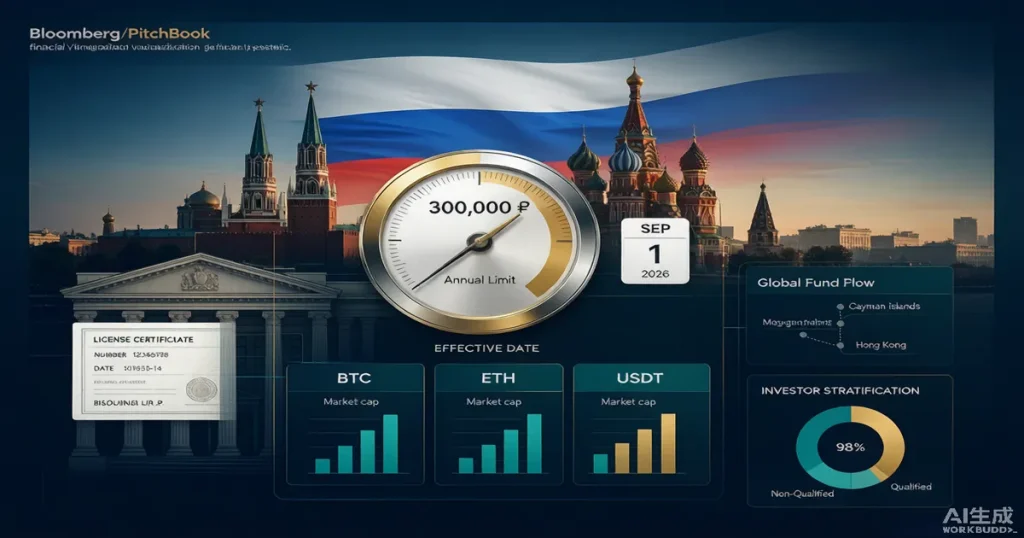 俄罗斯央行发布加密货币交易实施细则:BTC/ETH/USDT白名单与30万卢布零售限额——加密基金的机构准入窗口与制裁合规交叉风险