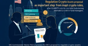美国 SEC 加密规则提案获 Peirce 盛赞重要一步：CLARITY Act 折戟后规则制定成替代路径
