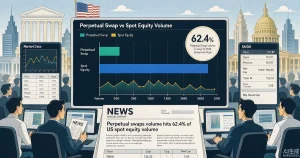 美国 SNDK 股票永续成交额一度达美股现货 62.4%：代币化股票衍生品对加密基金的配置启示