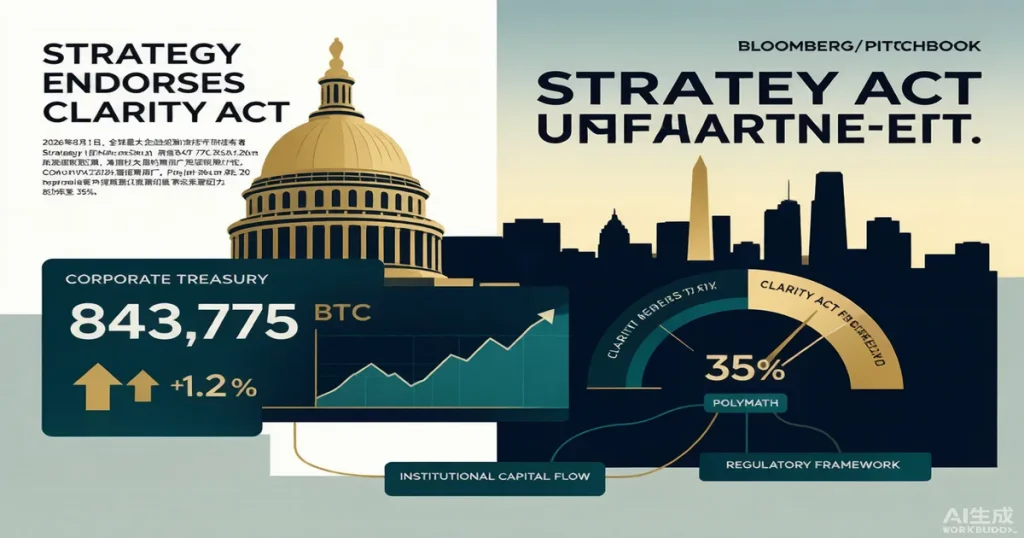 Strategy公开力挺CLARITY Act:全球最大企业级比特币持有者为何在参议院8月7日最后窗口期押注监管确定性?