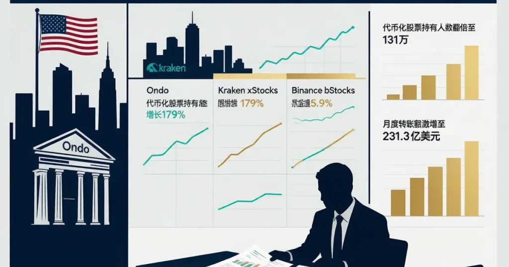 代币化股票涌入 DeFi:1.11 亿美元存入 15 个协议、xStocks 占 58%——RWA 代币化股票的抵押可组合性与基金流动性架构