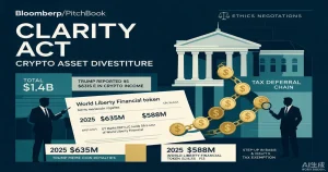 CLARITY Act伦理附录：特朗普加密资产剥离方案或可递延资本利得税——加密基金的监管博弈新变量