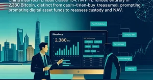 中国 InsurTech 公司 Zhibao 以 2,380 BTC 完成 1.547 亿美元 PIPE：全加密出资结构对数字资产基金配置逻辑的启示