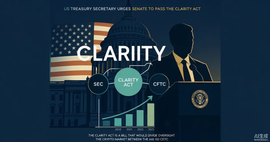 美财长 Bessent 敦促参议院复会后通过 CLARITY Act:加密基金管理人须关注的合规拐点