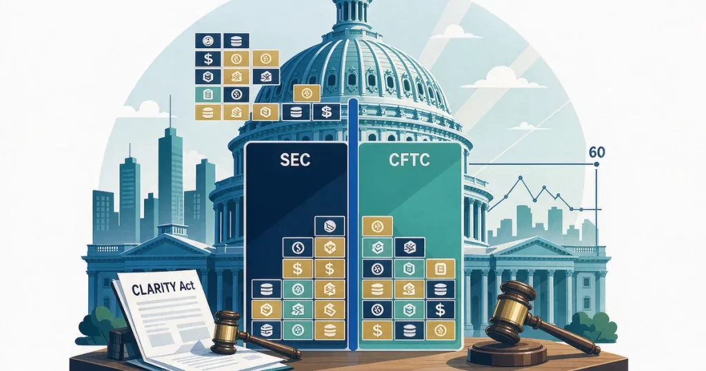 美国 CLARITY Act 程序性投票临近：加密基金管理人如何应对 SEC 与 CFTC 管辖划分的最终窗口