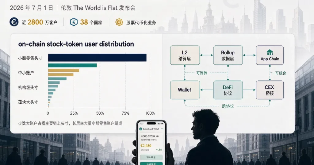 Robinhood Chain 链上美股二代产品实测：37.57 万交易用户背后，加密基金如何评估代币化股票的结构性价值与零售风险