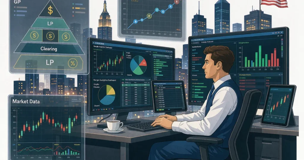 美国机构加密衍生品通道扩容:Trading Technologies 接入 OG.com 预测市场与保证金加密期货