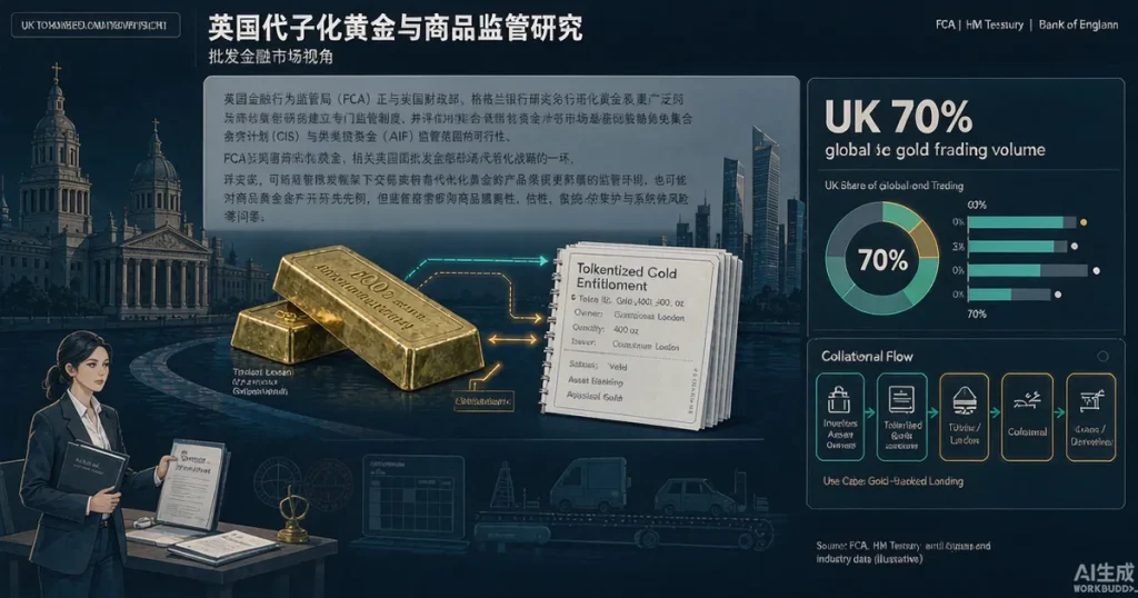 英国 FCA 拟豁免代币化黄金 CIS/AIF 监管:RWA 基金结构与抵押品路径