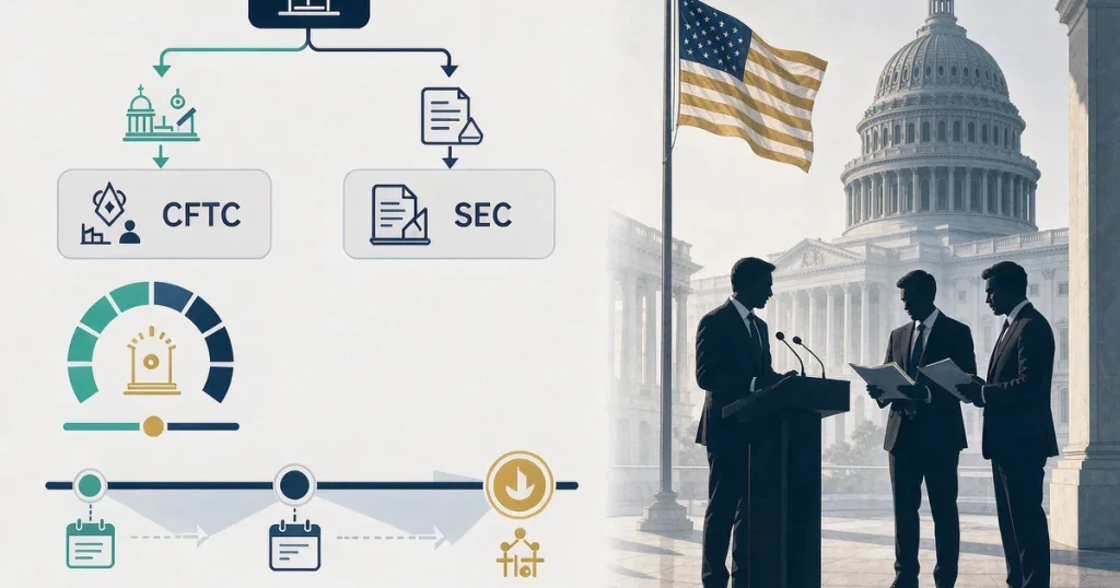 美国 CLARITY Act 9 月 15 日程序性投票：SEC 主席 Atkins 表态与加密基金的管辖权划分准备
