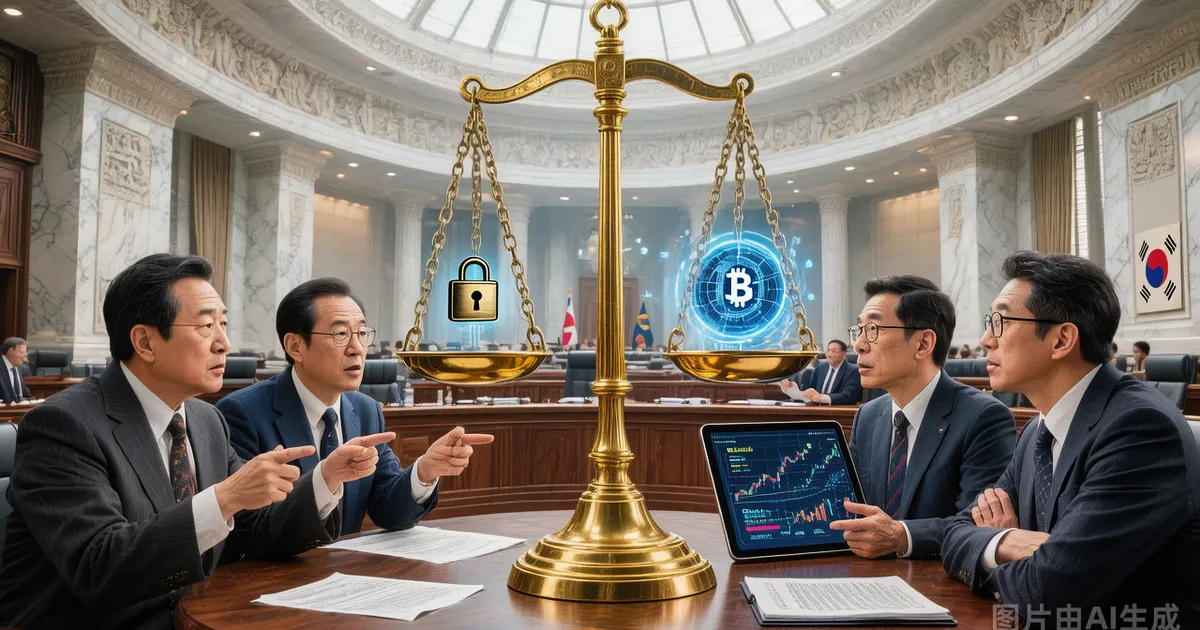 韩国法学界集体质疑加密交易所大股东持股限制违宪：数字资产基本法第二阶段立法陷入宪法争议