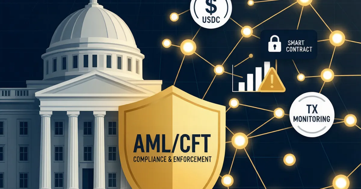Circle力挺财政部反洗钱现代化:区块链原生合规工具能否成为GENIUS Act稳定币监管的基础设施?