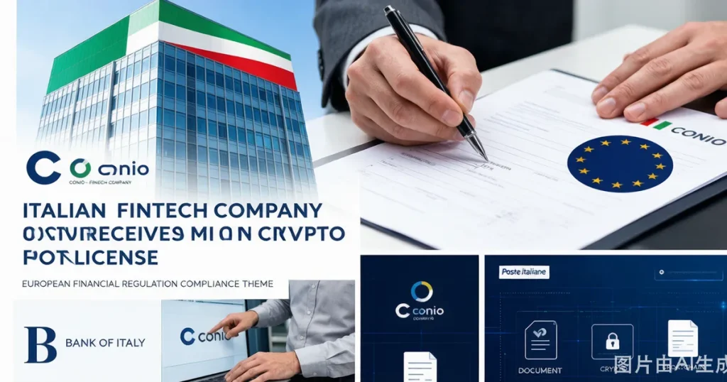 Poste Italiane与Banca Generali押注的MiCAR路径：Conio获意大利加密托管牌照意味着什么