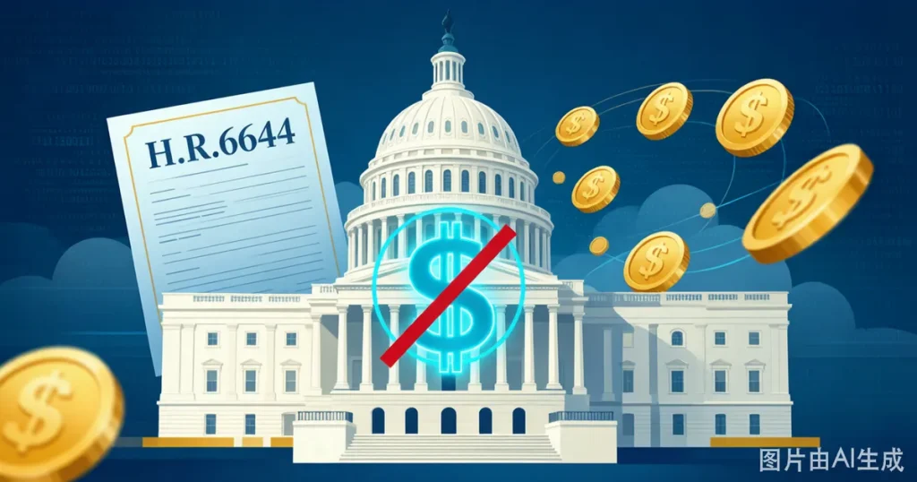 H.R.6644四年CBDC禁令入法：稳定币的监管确定性从何而来？