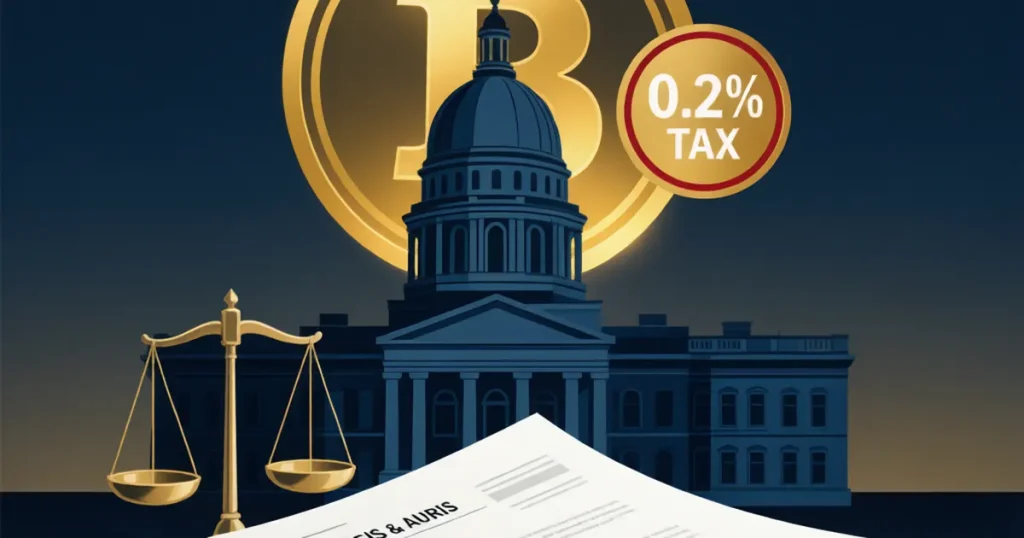 加密货币交易征税0.2%、经纪商注册成重罪：伊利诺伊州2027财年预算案写入加密税收条款，数字商会称其”经济毁灭性”