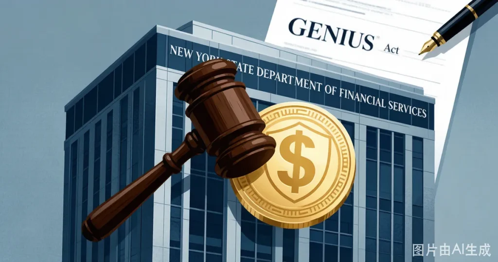 NYDFS率先对齐GENIUS法案:纽约稳定币监管从“州级先行”到“联邦认证”的合规跨越