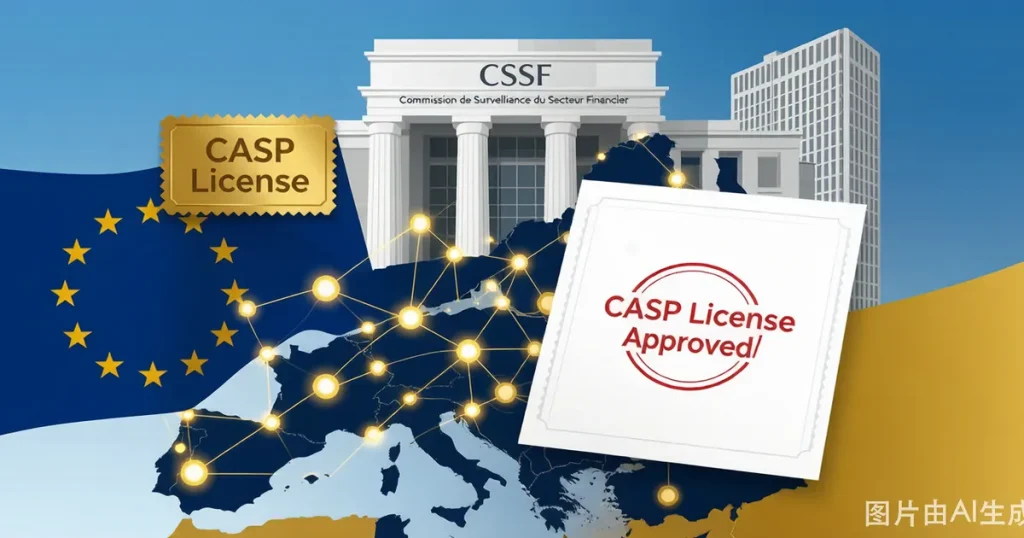 Ripple获卢森堡CSSF CASP初步牌照:MiCA合规的关键拼图与欧洲机构支付的最后一公里