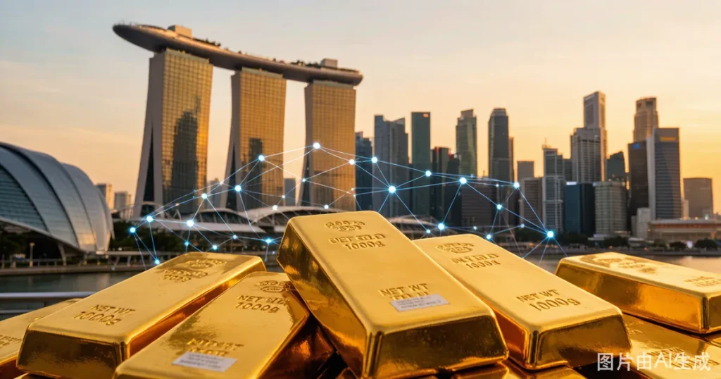 新加坡SGX建场外黄金清算系统、DBS推代币化实物黄金:RWA合规化的亚洲基础设施竞赛
