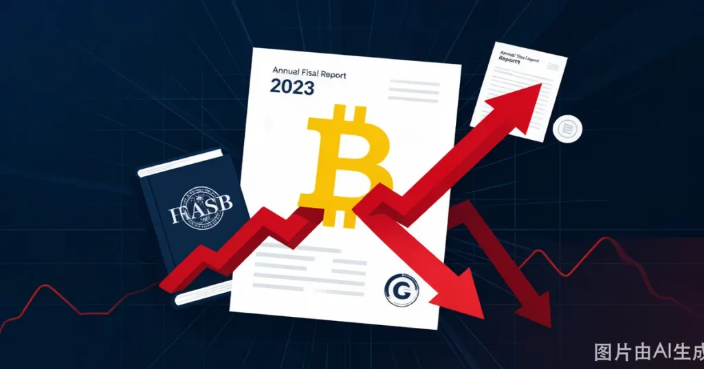Strategy $13B比特币浮亏的FASB合规启示:公允价值会计如何重塑上市公司加密资产披露风险
