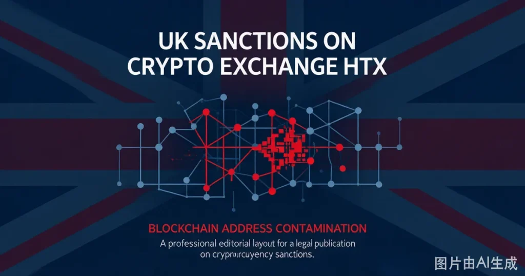 英国制裁HTX引发链上地址污染危机：加密制裁的执法边界与合规困境