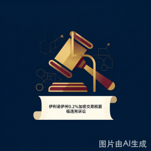 伊利诺伊州0.2%加密交易税面临违宪诉讼：TDC三线宪法攻击，全美50州加密税收立法风向标