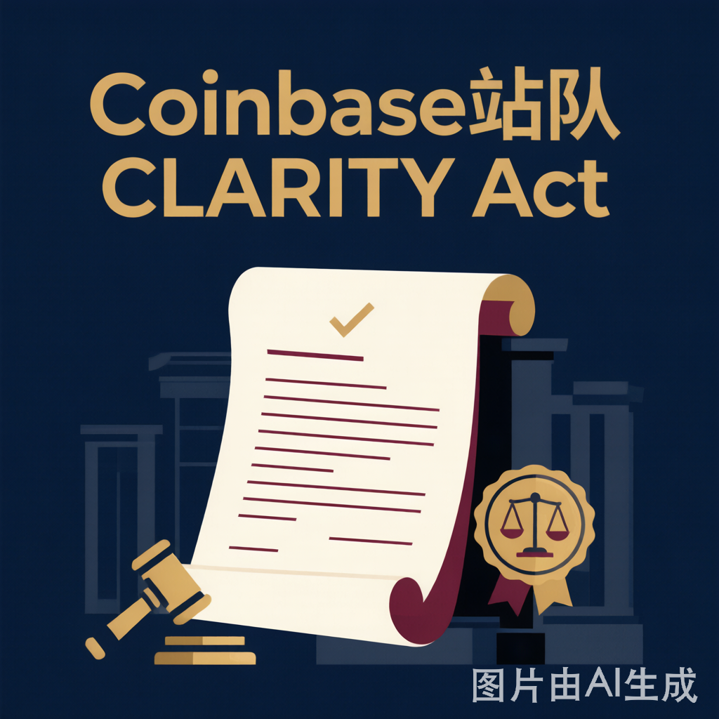 Coinbase站队CLARITY Act加码版：消费者保护升级，但特朗普豁免条款引发TDC持续抵制
