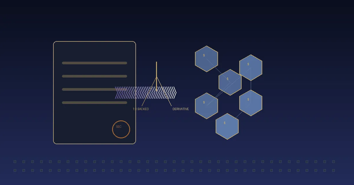 Base/Coinbase 1:1 代币化股票的合规分叉：从SEC「形式不改变证券法适用」看Robinhood衍生品路线与所有权路线的法律博弈