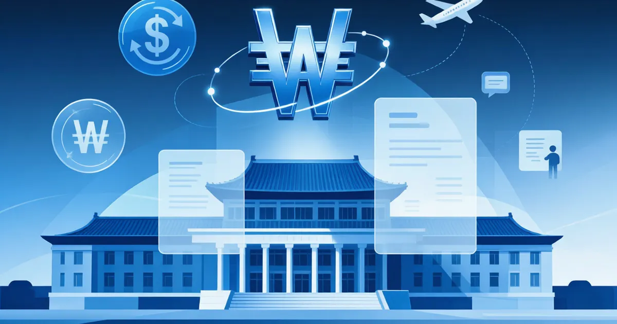 韩国启动稳定币立法引擎:首场政府论坛定调银行主导发行,年内推进《数字资产基本法》