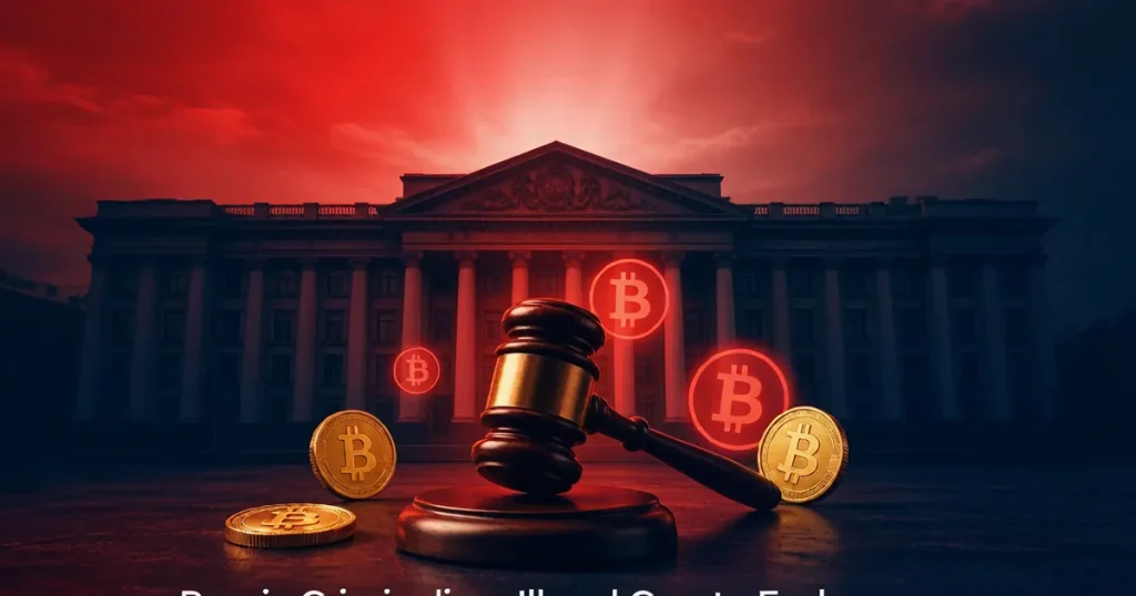 俄罗斯加密交易入刑:非法组织数字货币流通将面临最高5年监禁 — 合规分析与行业影响