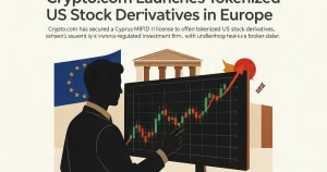 Crypto.com 上线代币化美股衍生品：塞浦路斯 CIF 牌照与 MiFID II 护照下的合规拆解