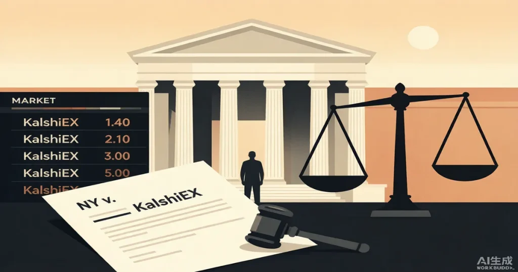 纽约州以宪法八项罪名追诉Kalshi：联邦TRO与明尼苏达判例如何重塑预测市场管辖权博弈